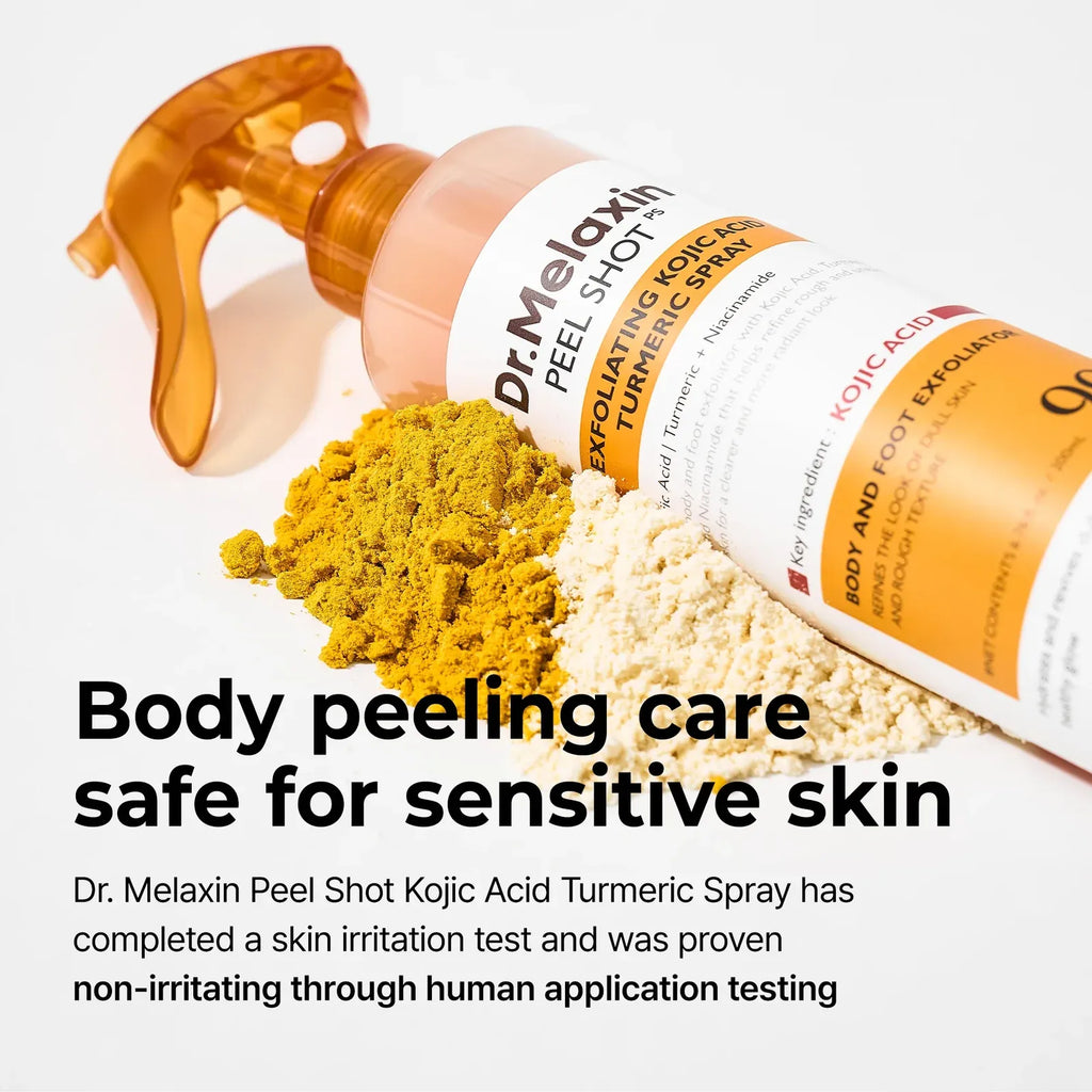 Dr. Melaxin Peel Shot Keratin Boost Spray with Kojic Acid & Turmeric | Korean Skincare