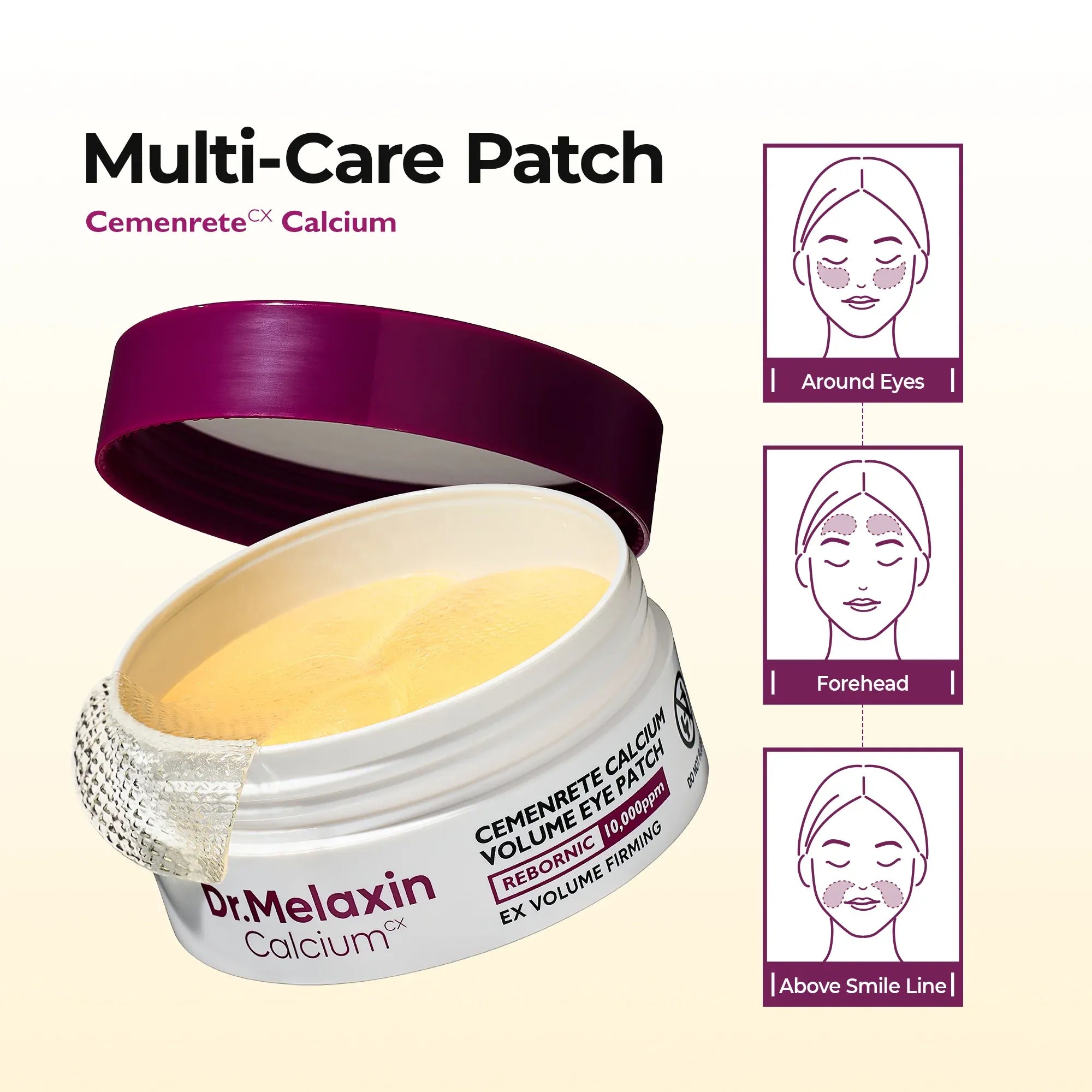 Dr. Melaxin Calcium Volume Eye Patch | Korean Anti-Ageing Eye Care