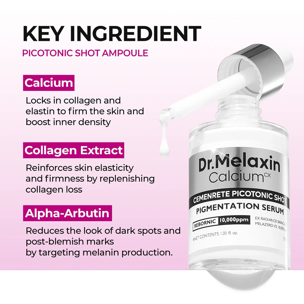 Dr. Melaxin Cemenrete Picotonic Shot | Korean Anti-Ageing Skin Booster