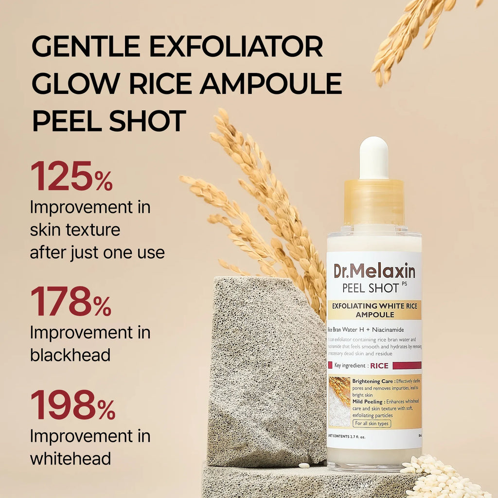Dr. Melaxin Peel Shot Glow Set | Korean Skincare Brightening Kit