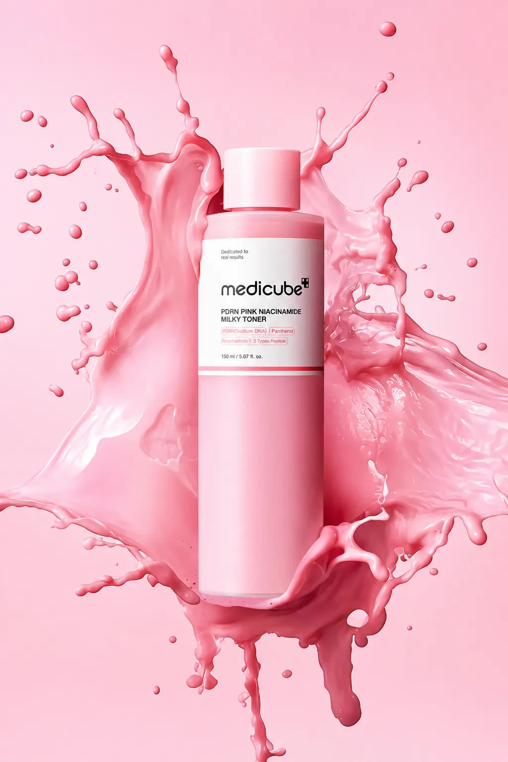 Medicube PDRN Pink Peptide Toner | Anti-Ageing Korean Skincare for Glass Skin UK