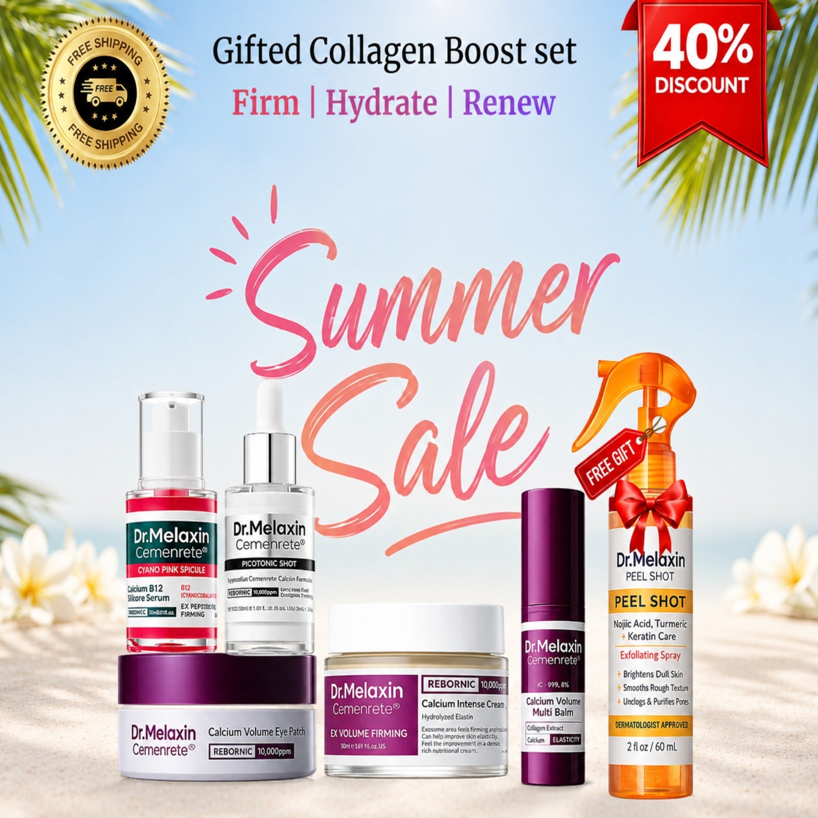 Dr. Melaxin Collagen Boost Set | Anti-Ageing K-Beauty Routine
